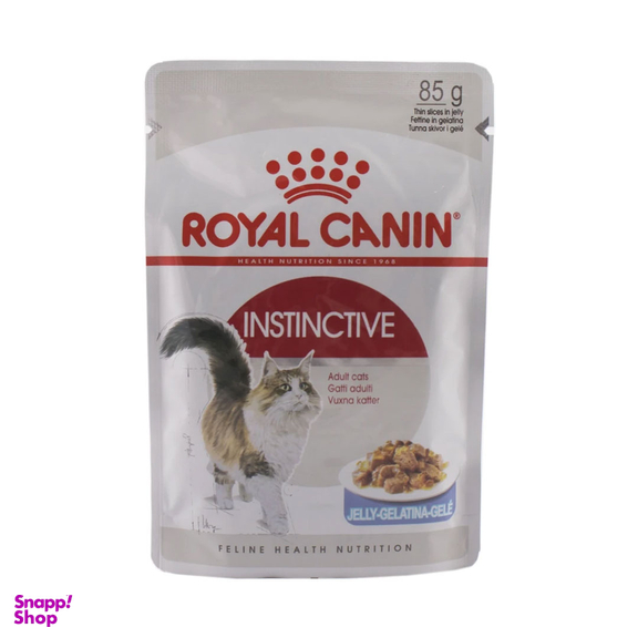 غذای پوچ گربه رویال کنین مدل Instinctive Jelly وزن 85 گرم
