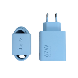 شارژر دیواری شیائومی مدل 67 وات به همراه کابل USB Type-C
