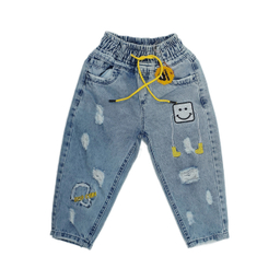 شلوار جین مدل مام استایل کد 550035