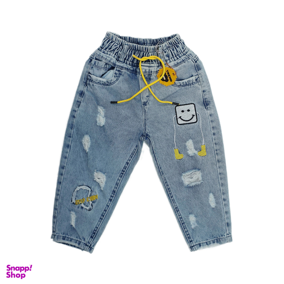 شلوار جین مدل مام استایل کد 550035