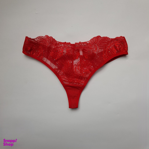 ست شورت و سوتین زنانه برتا مدل توری کد 2420ZR رنگ قرمز