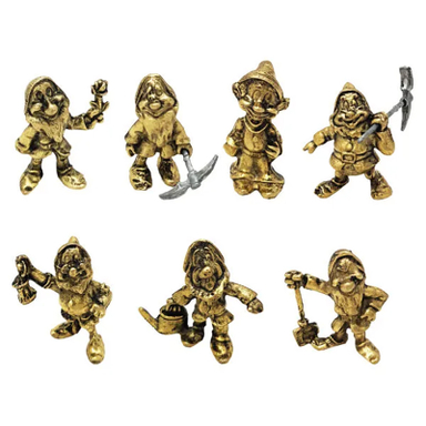 مجسمه فلزی مدل هفت کوتوله مجموعه 7 عددی