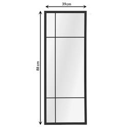 آینه سرویس بهداشتی الف مدل نیم قد کلاسیک
