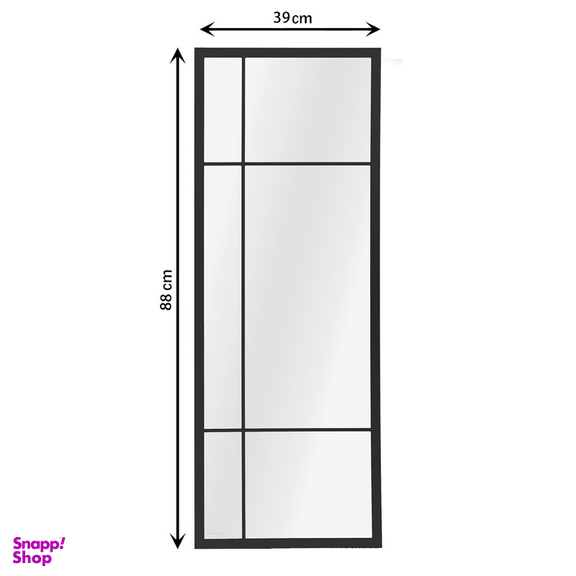 آینه سرویس بهداشتی الف مدل نیم قد کلاسیک