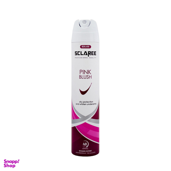 اسپری ضد تعریق مردانه اسکلاره مدل Pink Blush حجم 200 میلی لیتر به همراه اسپری ضد تعریق مردانه اسکلاره مدل Invisible Ice Fresh
