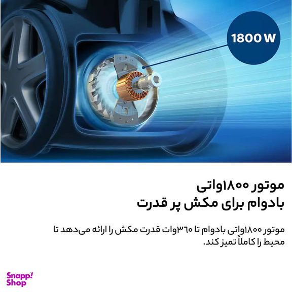 جاروبرقی فیلیپس مدل FC9350/01