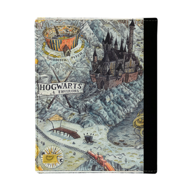 کلاسور ترمه طراحان ایده طرح هری پاتر و نقشه مدرسه کد cfp1577 سایز A4