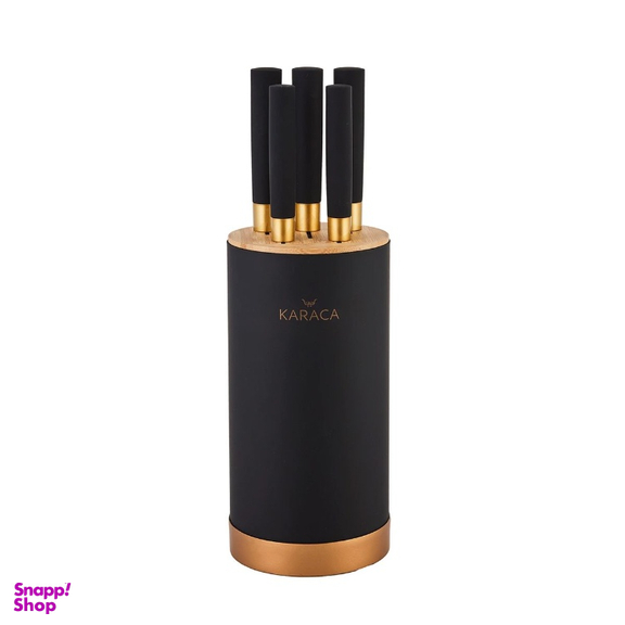 سرویس چاقو آشپزخانه 6 پارچه کاراجا کد 6077