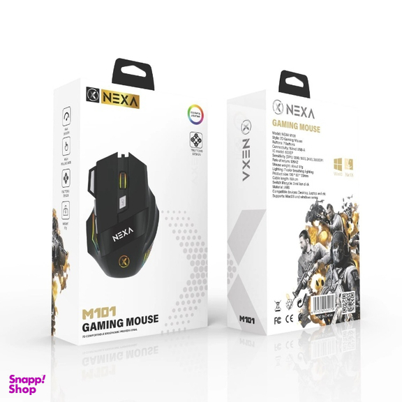 موس گیم سیم دار نکسا مدل M102