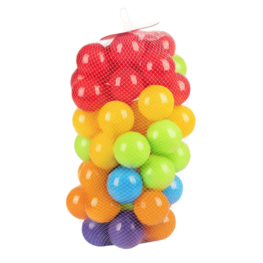 توپ استخر مدل rainbow بسته 50 عددی