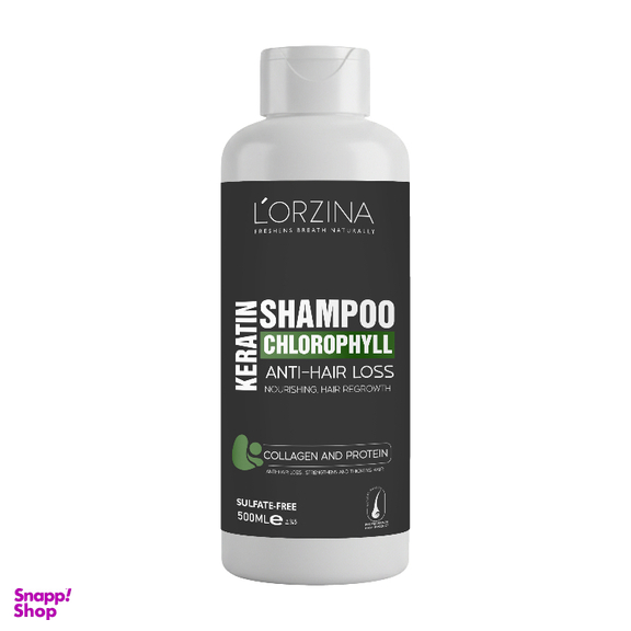 شامپو بدون سولفات لورزینا مدل اسکراپ حجم 500 میلی لیتر