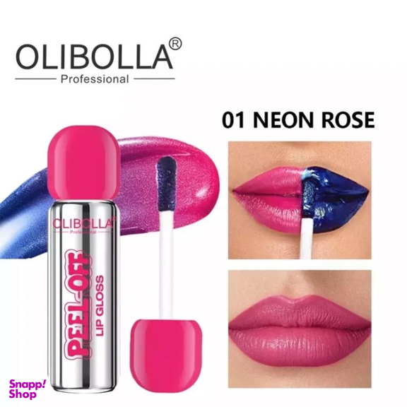 رژ لب مایع اولیبولا مدل Peel-Off کد 01