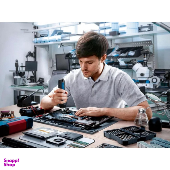 پیچ گوشتی شارژی بوش مدل GO-GEN3 به همراه 33 عدد سری