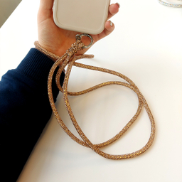 بند موبایل گردنی طرح سوارسکی مدل 130