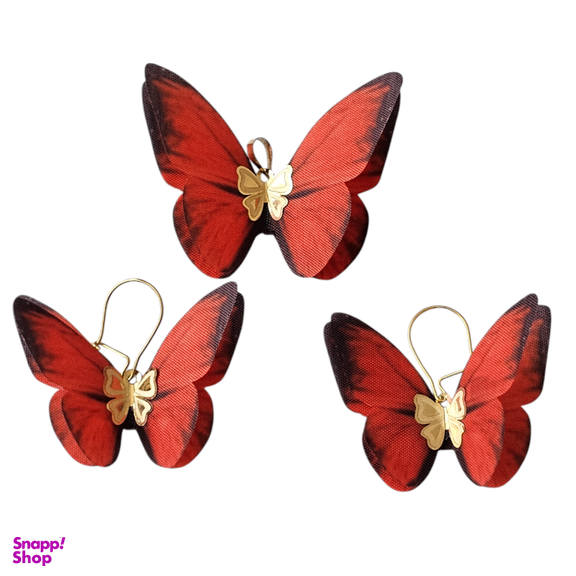 نیم ست طلا 18 عیار زنانه طرح شارلوت