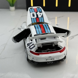 ماشین بازی ناب سل مدل پورشه مسابقه ای فلزی طرح RACE
