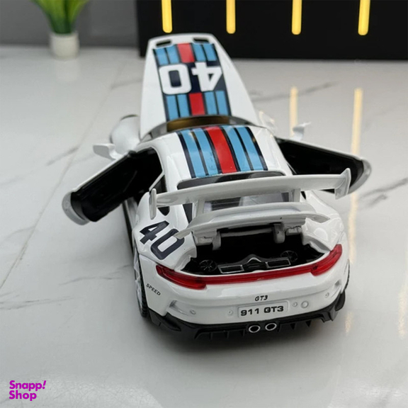 ماشین بازی ناب سل مدل پورشه مسابقه ای فلزی طرح RACE