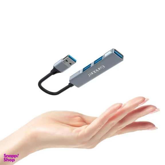 USB هاب 3 پورت ارلدام مدل HUB09