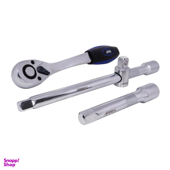 آچار بکس اپکس مدل ART-APX-TS-34P مجموعه 34 عددی