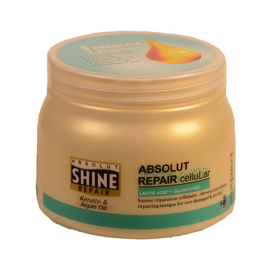 ماسک مو داخل حمام شاین حاوی آرگان و کراتین حجم 500 میلی لیتر