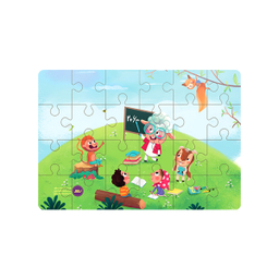 پازل فومی طرح ململ