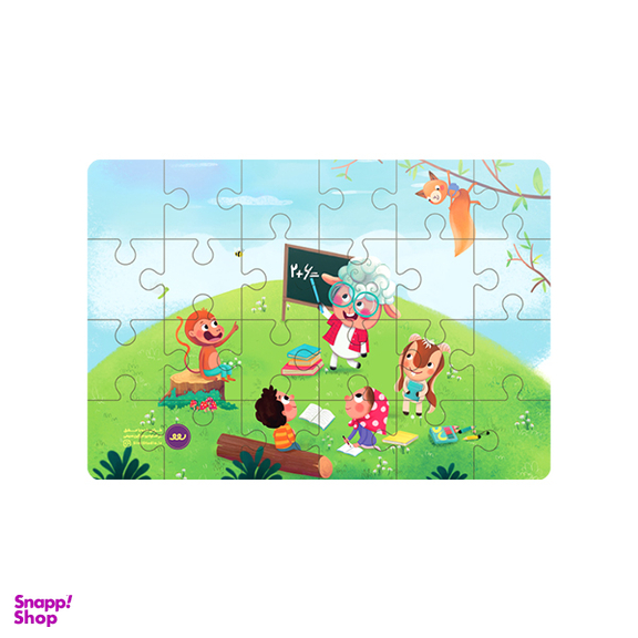 پازل فومی طرح ململ