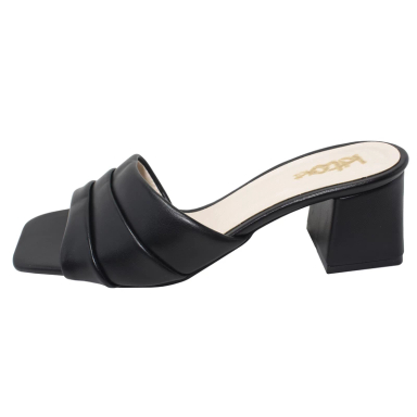 صندل زنانه کیتو مدل سی گل mk رنگ مشکی