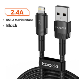 کابل تبدیل USB به Lightning توکی مدل TQ-X12 طول 1 متر