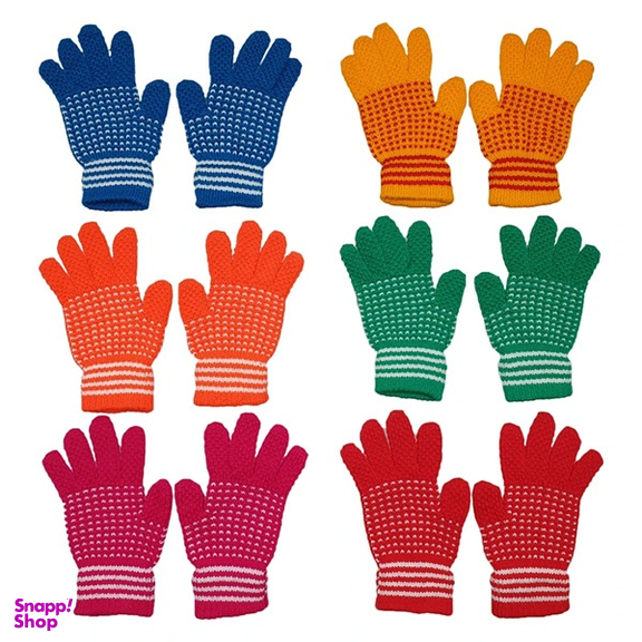 دستکش بافت بچگانه مدل نمو کد 011 مجموعه 6 عددی