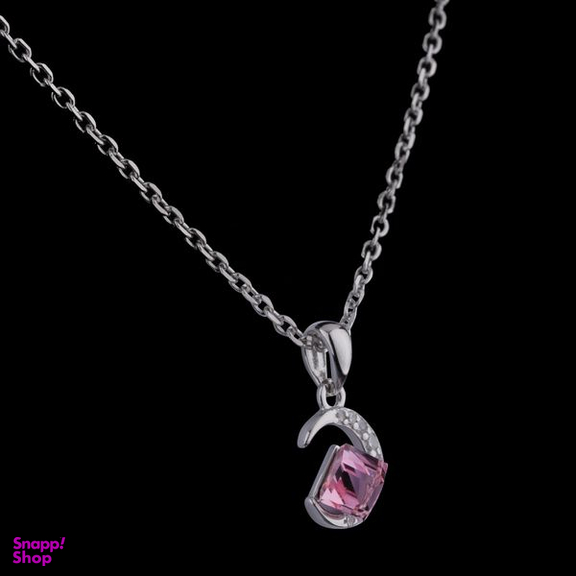 گردنبند نقره زنانه سواروسکی مدل ماه و مکعب کد 674913