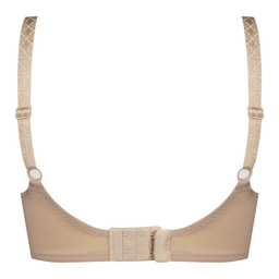 سوتین زنانه شاندرمن مدل فنردار کد 5080-2385-26 رنگ کرم