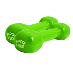 دمبل ایروبیک 0.5 کیلوگرمی بسته دو عددی