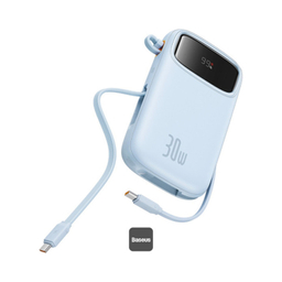 پاوربانک 30 وات بیسوس مدل QPow 2 ظرفیت 20000 میلی‌ آمپر ساعت