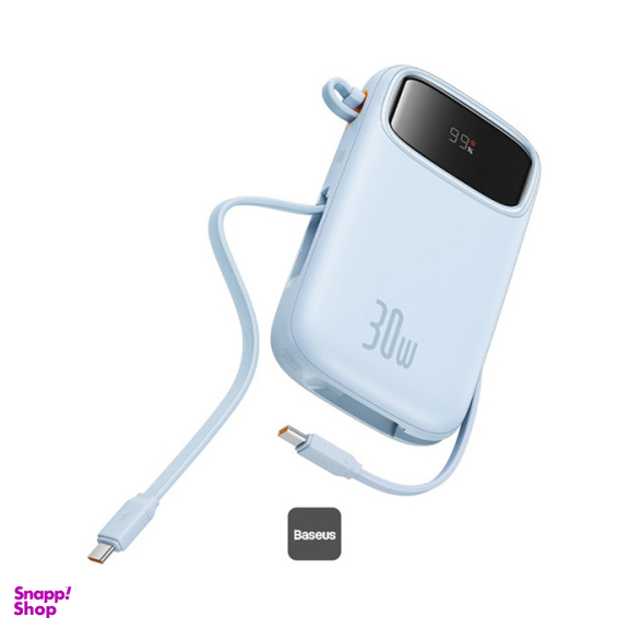 پاوربانک 30 وات بیسوس مدل QPow 2 ظرفیت 20000 میلی آمپر ساعت