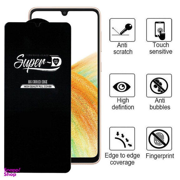 محافظ صفحه نمایش اپیکوی مدل Super 5D مناسب برای گوشی موبایل سامسونگ Galaxy A33 /A32 4G/A31/A30S/A22 4G/A30/A50/A50s/A40s/A20/M32 4G/M30S/M30s/F41/F22