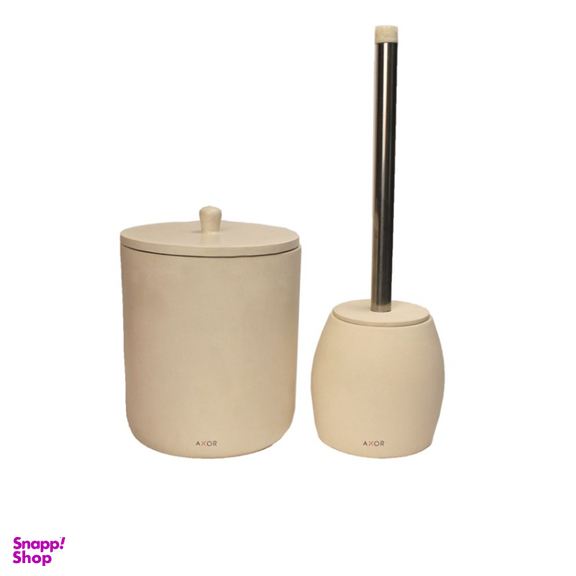 ست سطل زباله و فرچه آکسور مدل بلا کد HSETG033