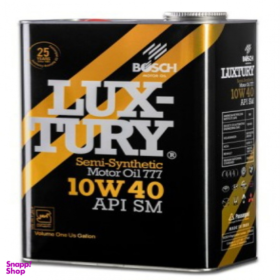 روغن موتور بوش مدل LuxTury 10w40 حجم 4 لیتر