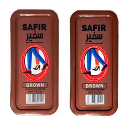 واکس کفش سفیر مدل BRW بسته 2 عددی