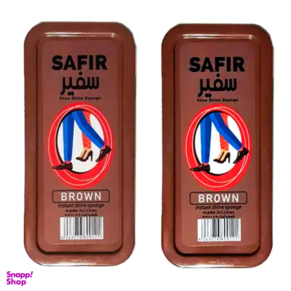 واکس کفش سفیر مدل BRW بسته 2 عددی