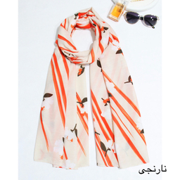شال زنانه آنالیا مدل نخی خنک تابستانه گل ریز کد a-7085