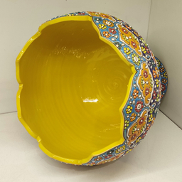 آجیل خوری میناکاری مدل لاله کد 1