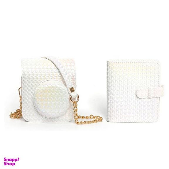 کیف و آلبوم چرمی دوربین فوجی فیلم کد 2221 Instax Mini 12 Bag + Album