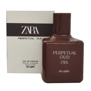 ادوپرفیوم مردانه اسکلاره مدل Perpetual Oud zara با رایحه گرم حجم 100 میلی لیتر