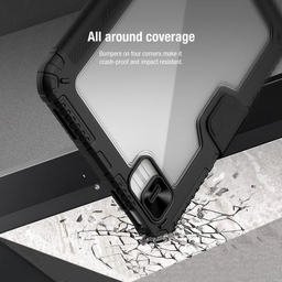 کیف کلاسوری نیلکین مدل Camshield Bumper Leather مناسب برای تبلت اپل iPad 10 / iPad 10.9 (2022)