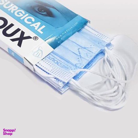 ماسک سه لایه جراحی ویژه مداکس (Medoux) مجموعه 50 عددی رنگ آبی