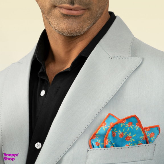 دستمال جیب مردانه گواپو طرح انار