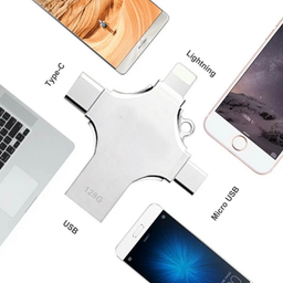 فلش مموری و مبدل چندکاره وای-دیسک مدل i-Flash Device HD ظرفیت 128 گیگابایت