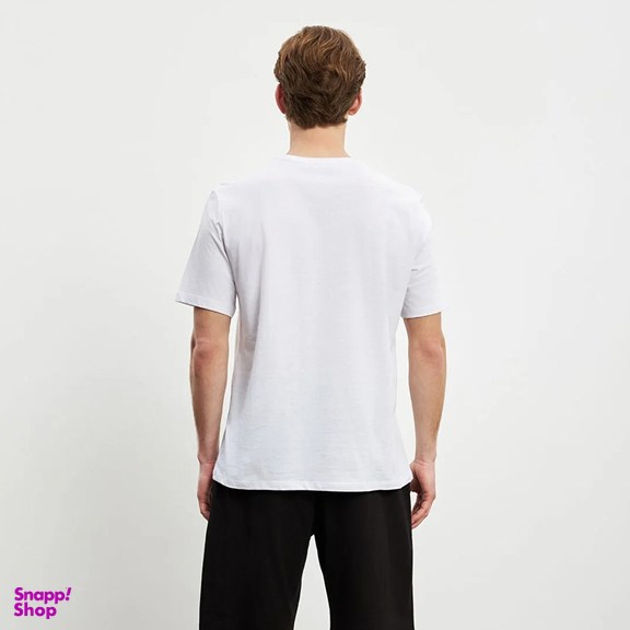 ست تیشرت آستین کوتاه و شلوارک راحتی مردانه ال سی وایکیکی مدل FULL-Pamuk