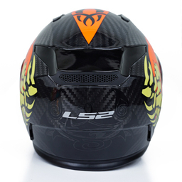 کلاه کاسکت ال اس تو مدل FF801 Scorpion Black ORG به همراه کاور