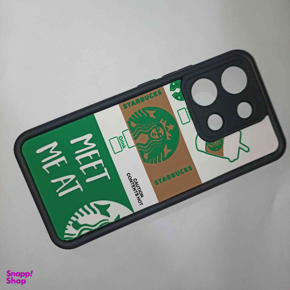 قاب گوشی موبایل طرح استارباکس مناسب شیائومی Redmi Note 13 4G